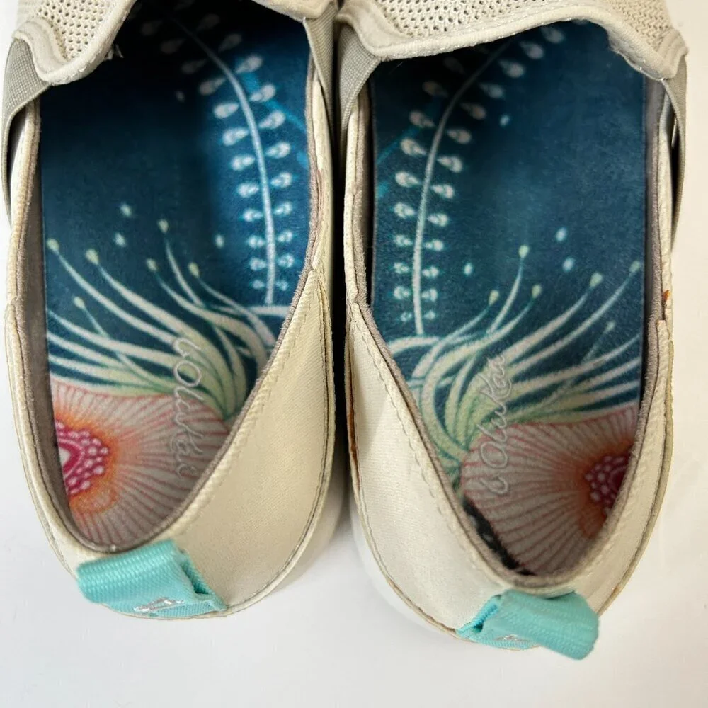 Olukai Shoes Hale'iwa Slip On Sneakers Flats Comfort Loafers Coastal